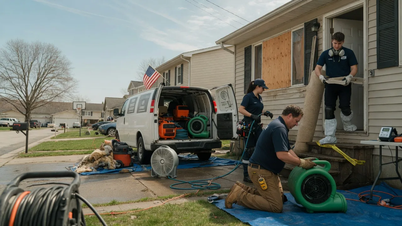 Water Damage Restoration in New Portland, ME near me